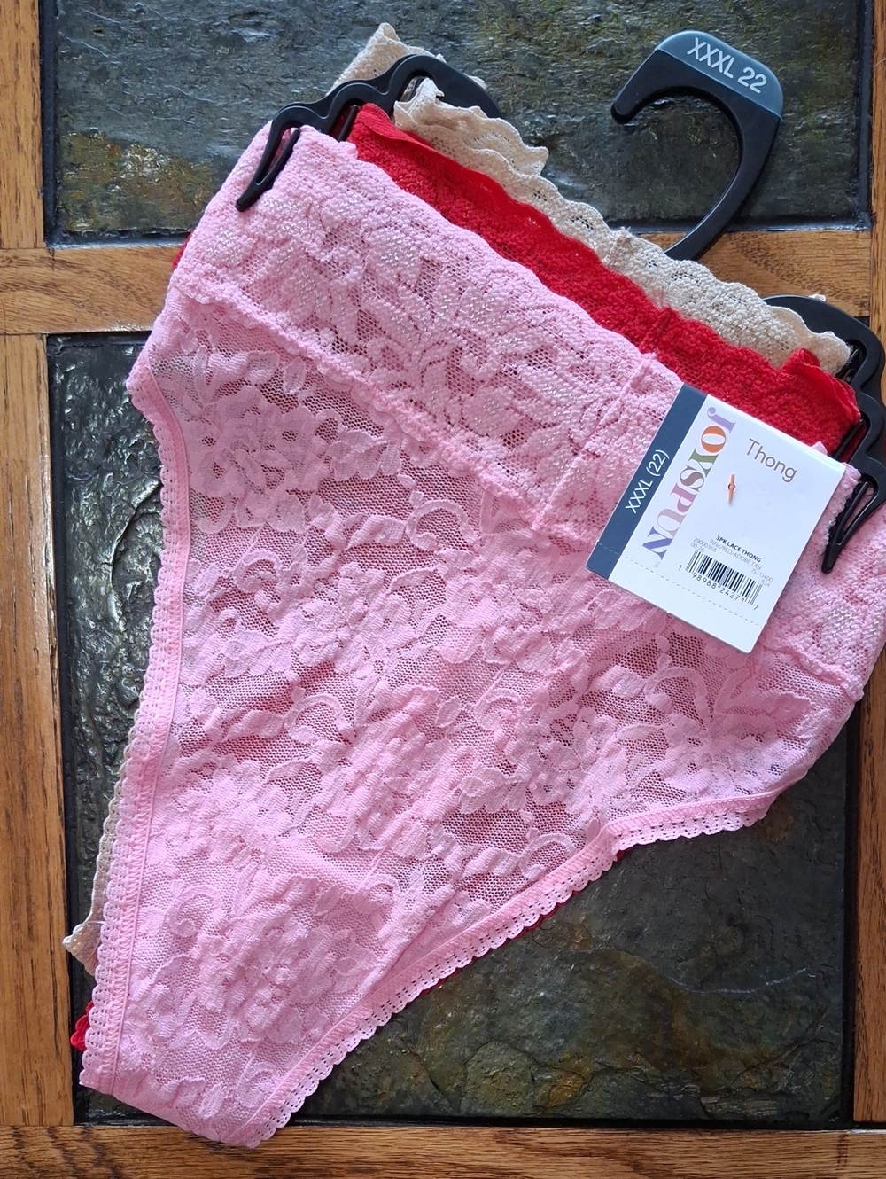 Joyspun Lace Thong (3-Pack)